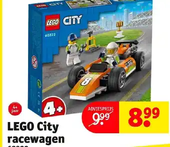 Kruidvat Lego City racewagen 60322 aanbieding