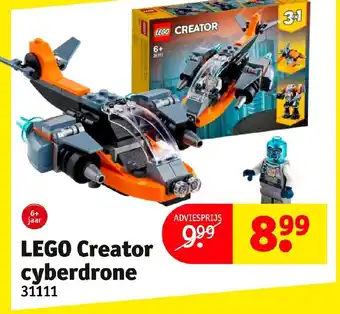 Kruidvat Lego creator cyberdrone 31111 aanbieding