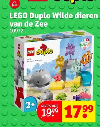 Kruidvat Lego duplo wilde dieren van de Zee 10972 aanbieding