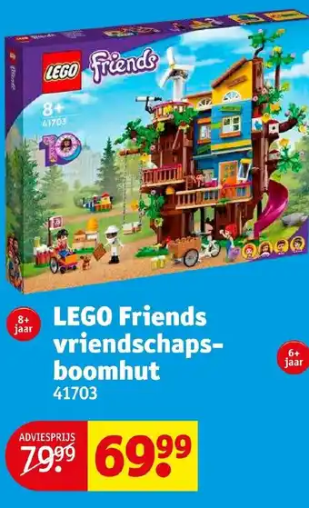 Kruidvat Lego friends vriendschapsboomhut 41703 aanbieding