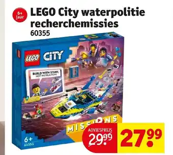 Kruidvat Lego City waterpolitie recherchemissies 60355 aanbieding