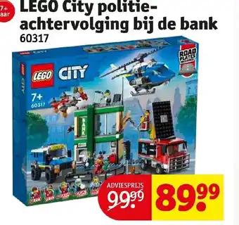 Kruidvat Lego City politieachtervolging bij de bank 60317 aanbieding