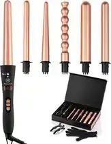 Bol.com Mellian 6 in 1 krultang met opzetstukken - rosé... aanbieding