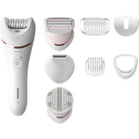 MediaMarkt Philips bre735/00 series 8000 wet & dry wit aanbieding