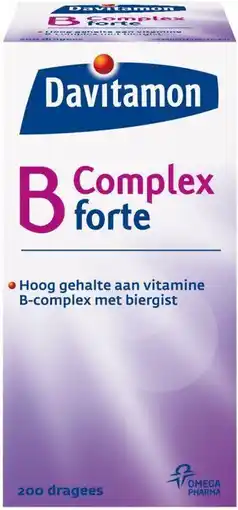 Bol.com Davitamon vitamine b-complex forte met biergist... aanbieding