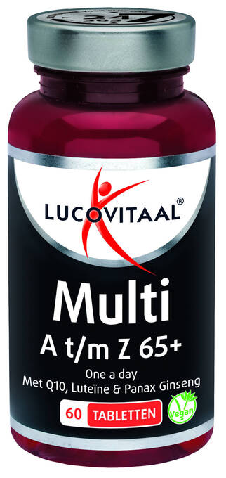 Wehkamp Lucovitaal multi a-z 65+ - 60 tabletten aanbieding