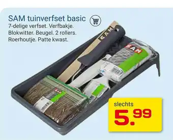 Kluswijs Sam Tuinverfset Basic aanbieding