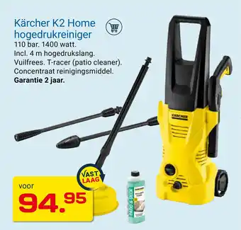 Kluswijs Kärcher K2 Home hogedrukreiniger aanbieding