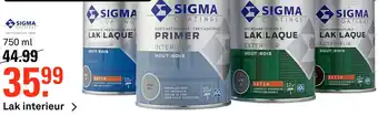 Karwei SIgma Lak interieur 750 ml aanbieding