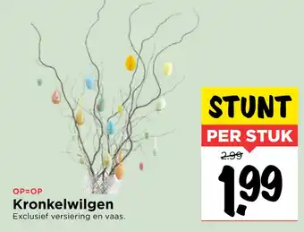 Vomar Voordeelmarkt Kronkelwilgen aanbieding