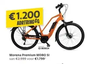Stella fietsen Moreno premium MDBO SI aanbieding