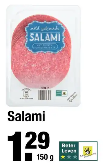 ALDI Salami 150g aanbieding