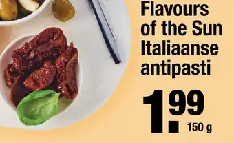 ALDI Flavours of the Sun Italiaanse antipasti 150g aanbieding