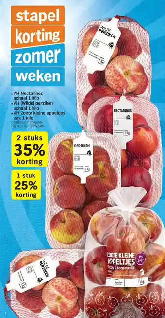 Albert Heijn AH Nectarines aanbieding