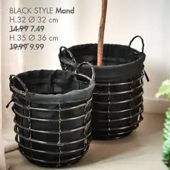 Casa BLACK STYLE Mand aanbieding