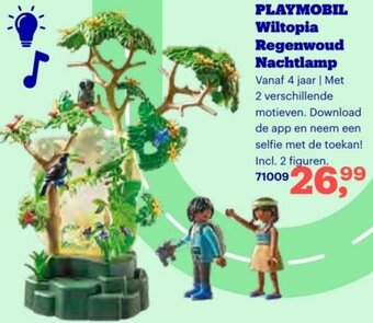 Bol.com Playmobil wiltopia regenwoud nachtlamp 71009 aanbieding