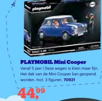 Bol.com Playmobil mini cooper 70921 aanbieding