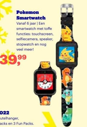 Bol.com Pokemon smartwatch aanbieding