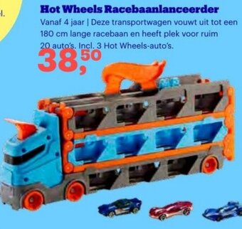 Bol.com Hot Wheels racebaanlanceerder aanbieding
