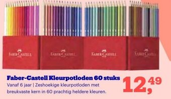 Bol.com Faber-Castell kleurpotloden 60 stuks aanbieding