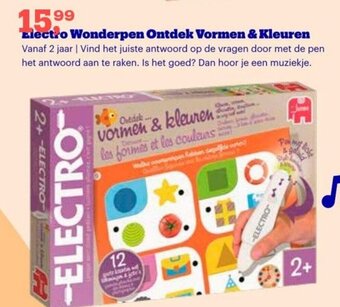 Bol.com Electro Wonderpen Ontdek Vormen & Kleuren aanbieding