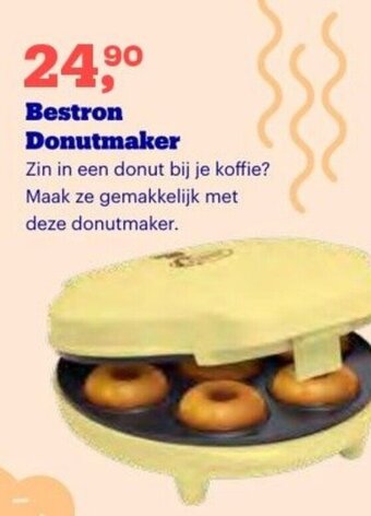 Bol.com Bestron donutmaker aanbieding