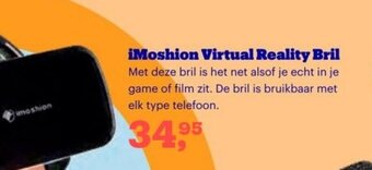 Bol.com iMoshion virtual reality bril aanbieding