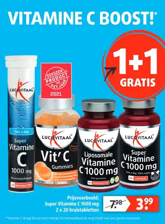 Lucovitaal Vitamine C 1000 mg aanbieding