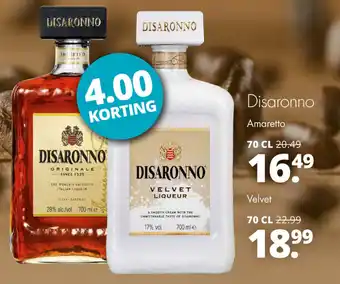 Mitra Disaronno Amaretto 70cl aanbieding