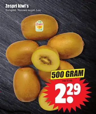 Dirk Zespri kiwi 500g aanbieding