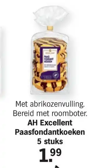 Albert Heijn AH Excellent Paasfondantkoeken aanbieding