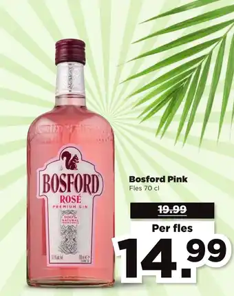 PLUS Bosford pink 70cl aanbieding