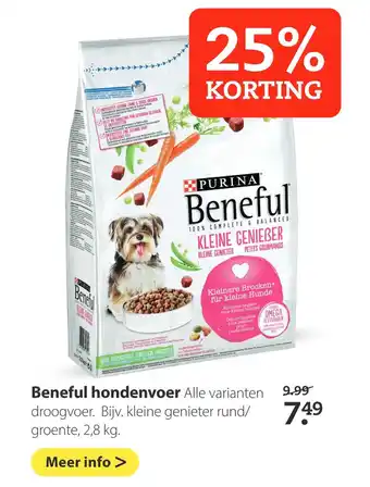 Pets Place Beneful hondenvoer aanbieding