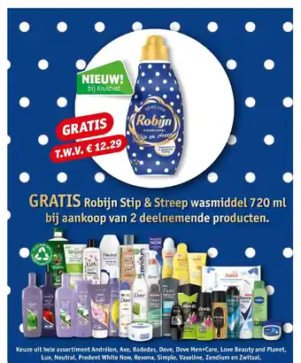 Kruidvat Keuze uit hele assortiment Andrelon, Axe, Badedas, Dove, Dove Men+Care, Love Beauty and Planet, Lux, Neutral, Prodent White aanbieding