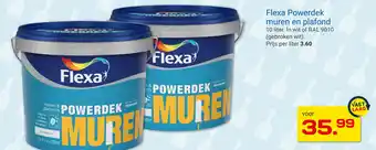 Kluswijs Flexa Powerdek muren en plafond aanbieding