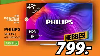 Expert Philips uhd tv aanbieding