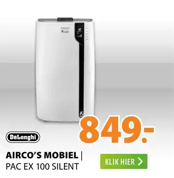 Expert Airco's mobiel pac ex 100 silent aanbieding