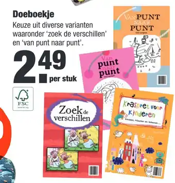 ALDI Doeboekje aanbieding