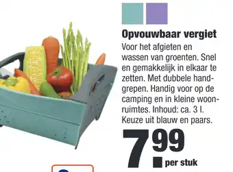 ALDI Opvouwbaar vergiet aanbieding