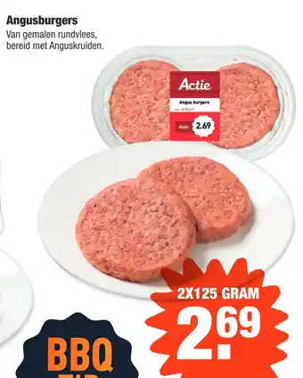 ALDI Angusburgers aanbieding