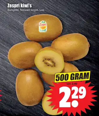 Dirk Zespri kiwi's aanbieding