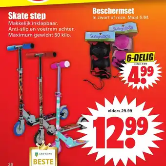 Dirk Skate step aanbieding