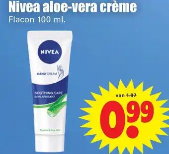 Dirk Nivea aloe-vera crème aanbieding