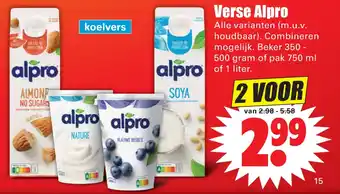 Dirk Verse Alpro aanbieding