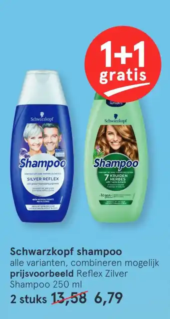 Etos Schwarzkopf shampoo aanbieding