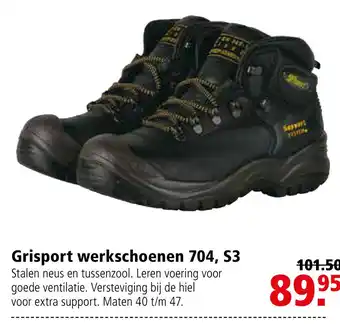 Welkoop Grisport 70416 - Werkschoenen Heren aanbieding