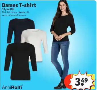 Kruidvat Dames T-shirt aanbieding