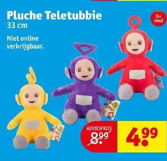 Kruidvat Pluche teletubbie 33CM aanbieding