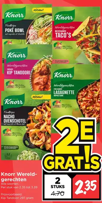 Vomar Voordeelmarkt Knorr Wereld- gerechten aanbieding