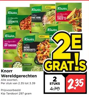 Vomar Voordeelmarkt Knorr Wereldgerechten aanbieding